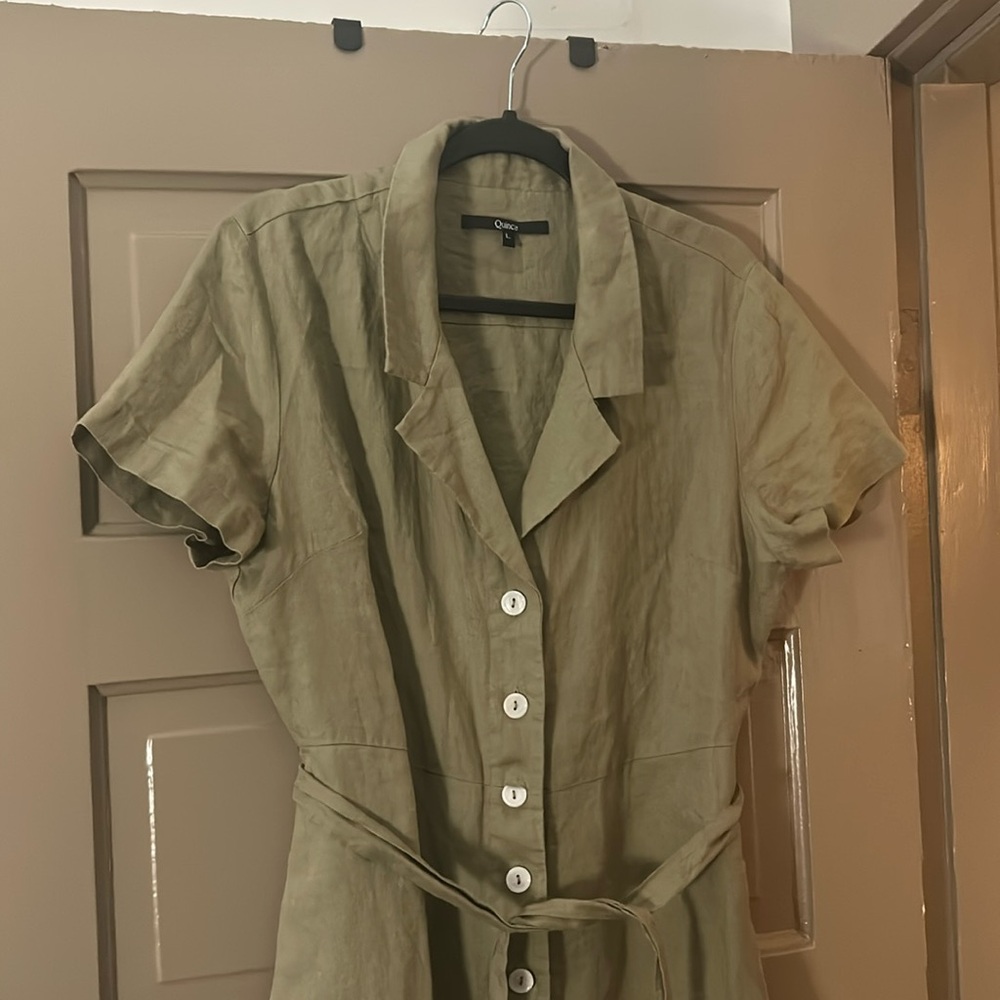 Quince dress size Large